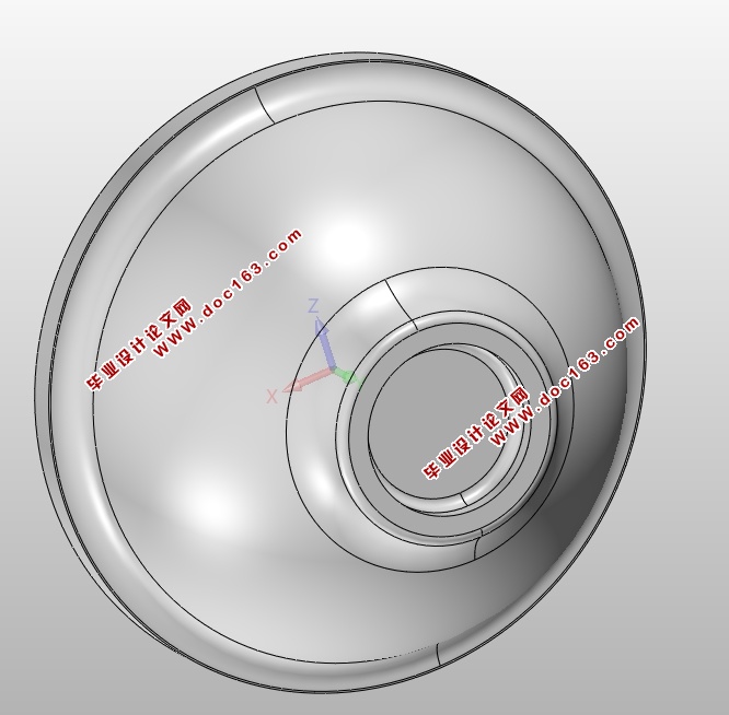 塑料碗注塑模具设计(含CAD零件图,SolidWorks三维)