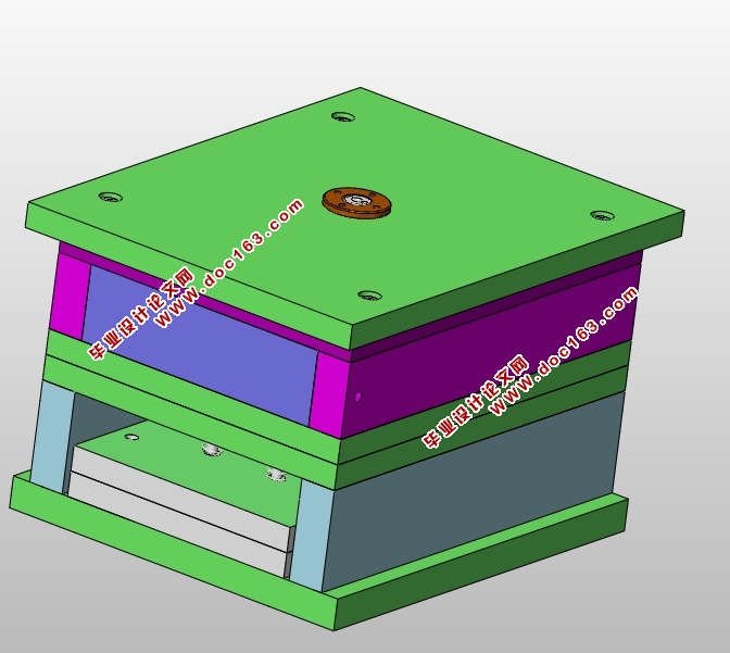 塑料碗注塑模具设计(含CAD零件图,SolidWorks三维)