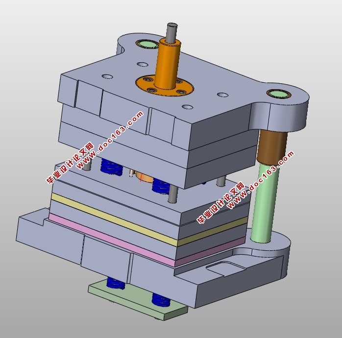 电机定子冲裁工艺及模具设计(含CAD零件装配图,SolidWorks,x_t三维图)