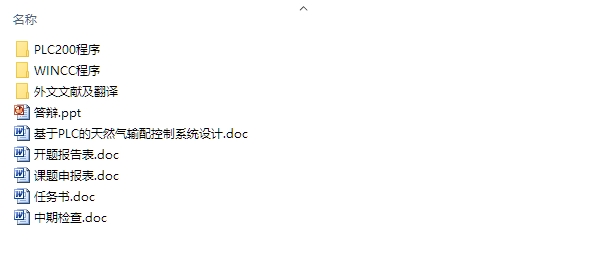 基于PLC的天然气输配控制系统设计(含梯形图,程序)