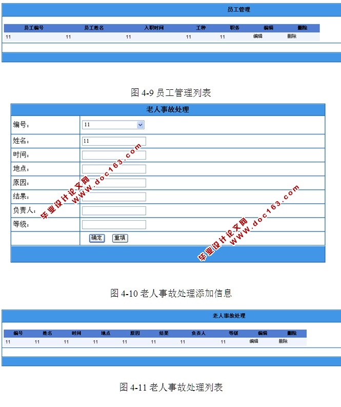 康乐养老院管理系统的设计与实现(ASP.NET,SQL)