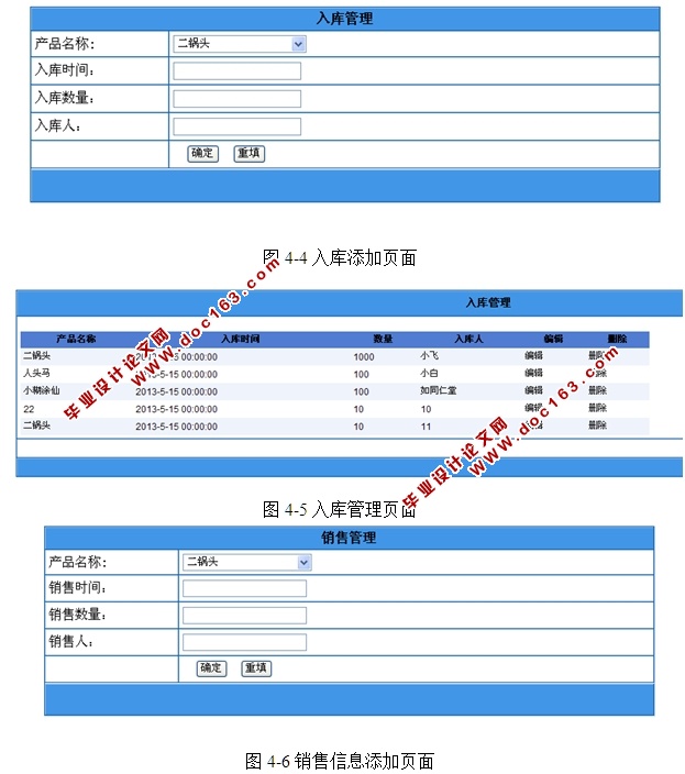 企业仓库管理系统的设计与实现(ASP.NET,SQL)