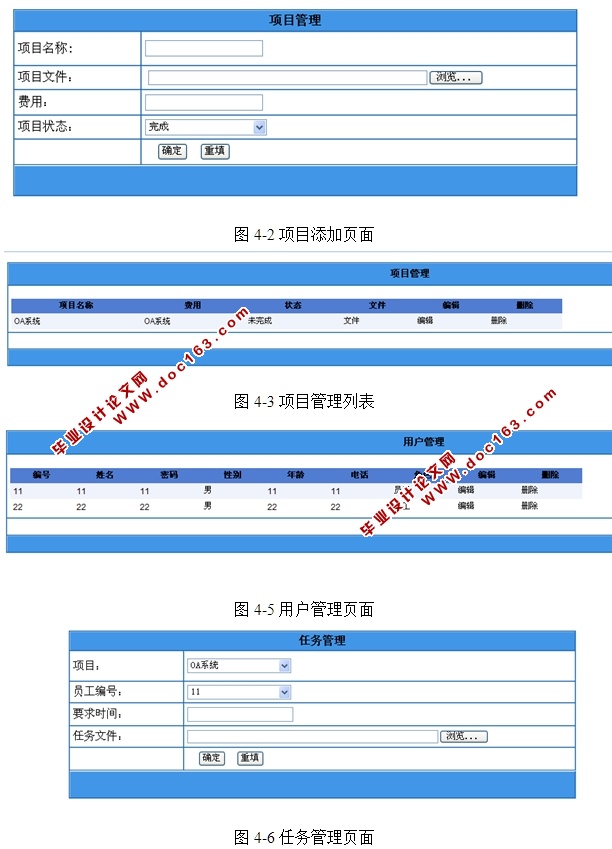 在线IT项目管理系统的设计与实现(ASP.NET,SQL)