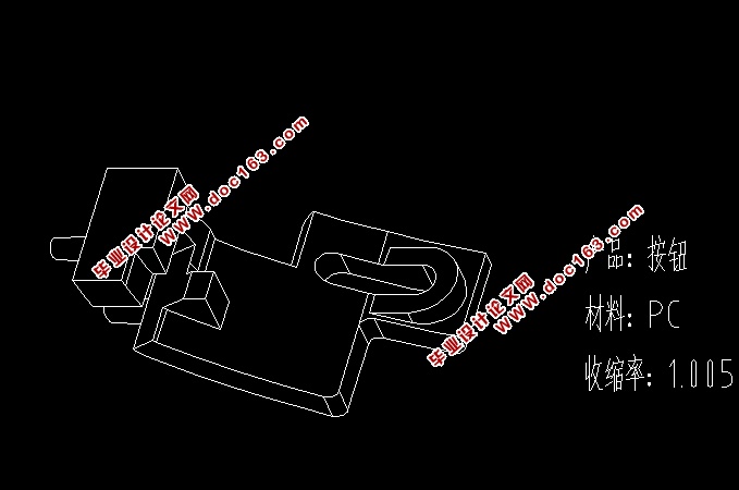 佳能CANON配件注塑模具设计(含CAD零件装配图,UG三维图)