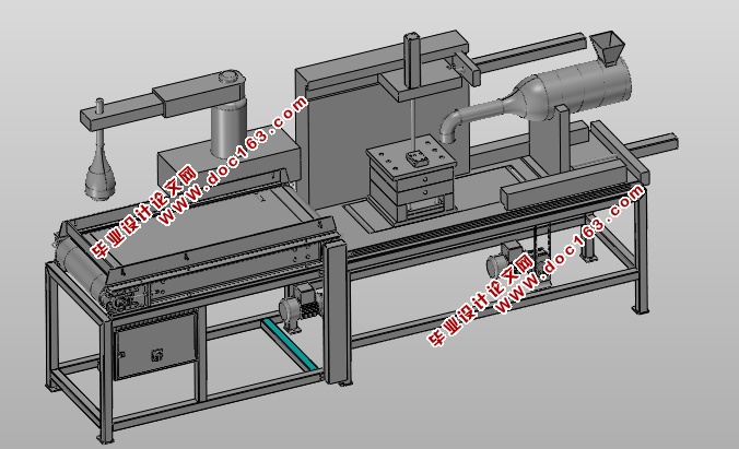 淀粉碗成型机的设计(含CAD零件图装配图,SolidWorks三维图)