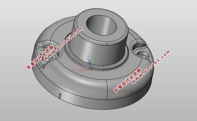铝合金前端盖压铸模模具设计及数控加工(含CAD图,SolidWorks,UG三维图)