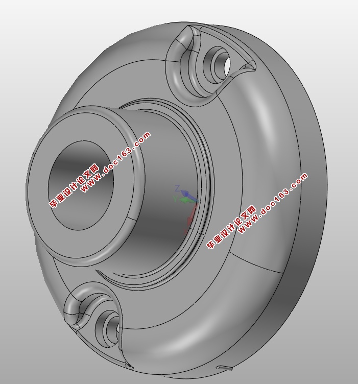 铝合金前端盖压铸模模具设计及数控加工(含CAD图,SolidWorks,UG三维图)