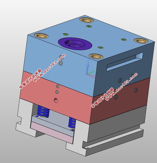 铝合金前端盖压铸模模具设计及数控加工(含CAD图,SolidWorks,UG三维图)