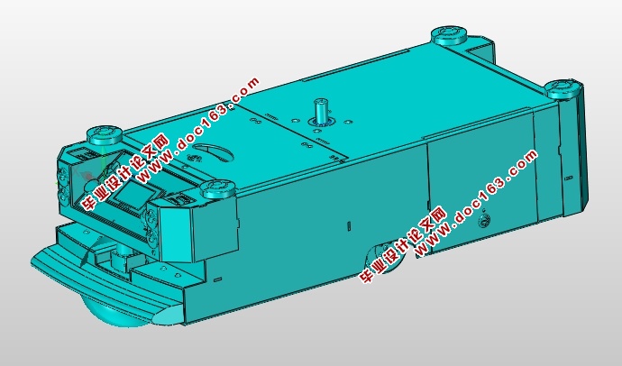����ȫ���ֵ�AGV���ƶ����̽ṹ���(��CAD���װ��ͼ,STEP��άͼ)