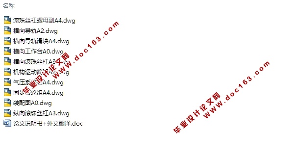 产品标识快速打印机机构设计(含CAD零件图装配图)
