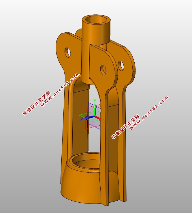 开瓶器塑料支架模具零件的数控加工编程