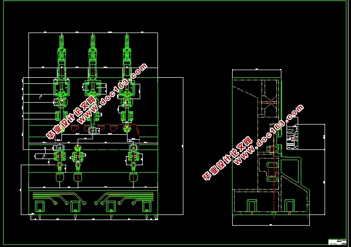 某型汽车汽缸盖顶面半精铣削加工夹具的设计(含CAD零件装配图)