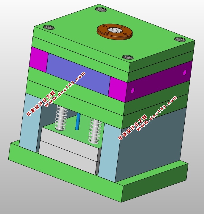 底座盖注塑模的设计(含CAD零件装配图,STEP,IGS,SolidWorks三维图)