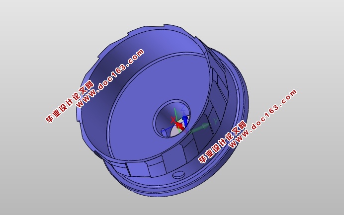 分度盘数控加工工艺及编程(含CAD图,PROE,SolidWorks三维图,工艺卡)