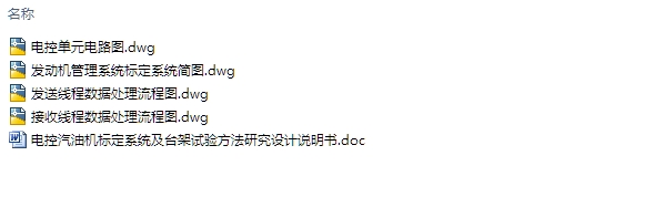 电控汽油机标定系统及台架试验方法研究(含CAD图)