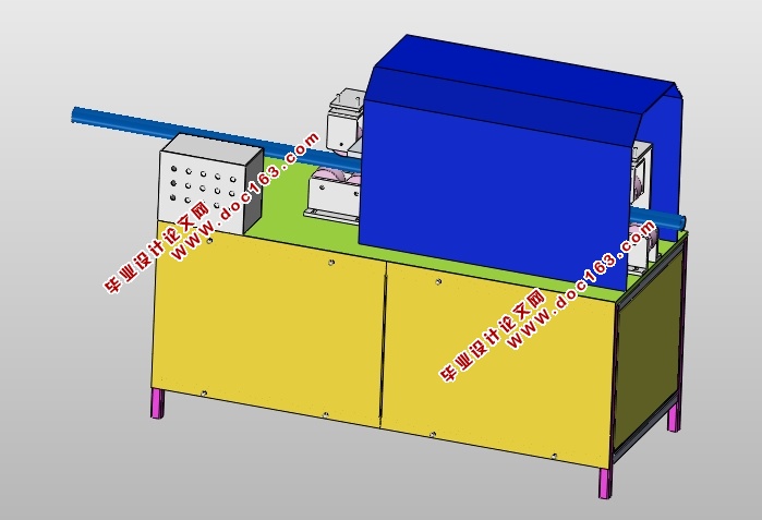 钢管表面除锈机的设计(含CAD零件装配图,SolidWorks三维图)