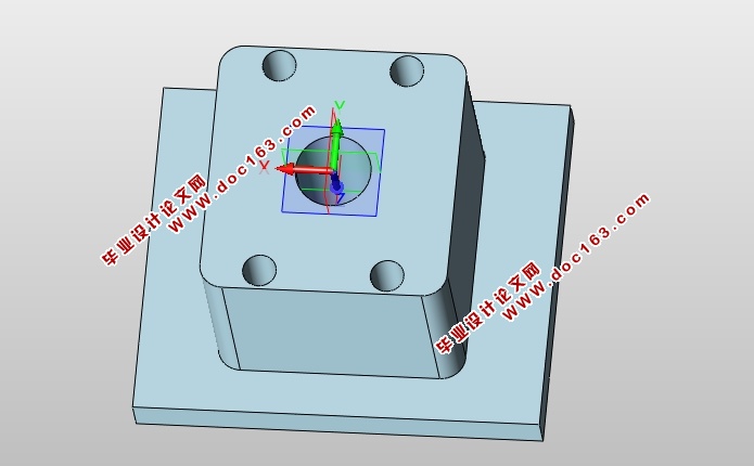 端盖零件落料冲孔复合模设计(含CAD零件装配图,PROE,SolidWorks三维图)