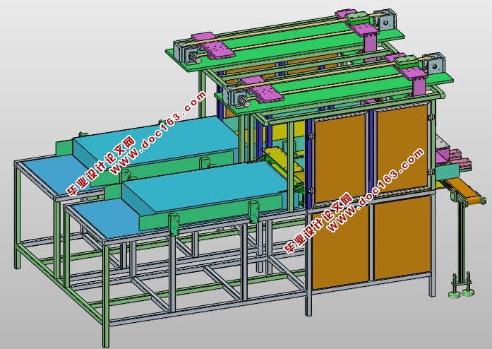 滑片自动检测控制系统设计(含CAD零件装配图,SolidWorks三维图)