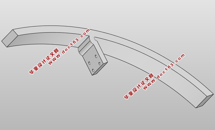 S114型碾轮式混砂机刮板优化设计(含CAD图,SolidWorks三维零件图)