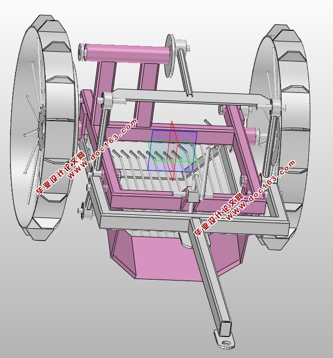 土豆挖掘机的设计(含CAD零件装配图,SolidWorks三维图)