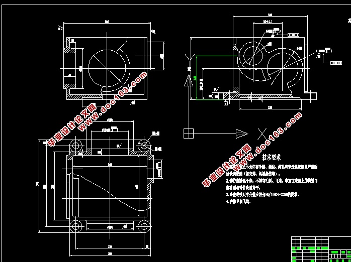 箱体的加工工艺及夹具设计(含CAD图,SolidWorks三维图,工艺卡工序卡)