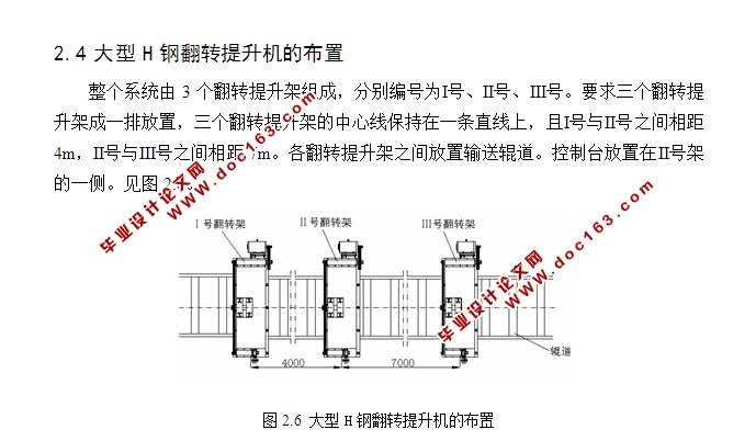 大型H钢提升翻转机构提升机设计(含CAD零件装配图)