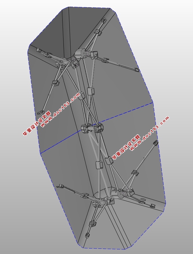 汽车遮阳伞总体设计(含CAD零件装配图,STEP,SolidWorks三维图)