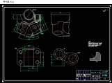 右支架机械加工工艺及专用夹具设计(2套夹具)(含CAD零件图夹具图)