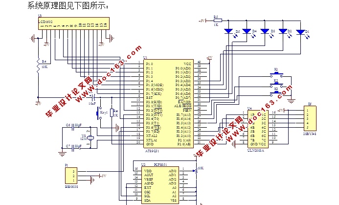 基于单片机的光控窗帘控制系统设计(附主程序清单,主要器件清单)