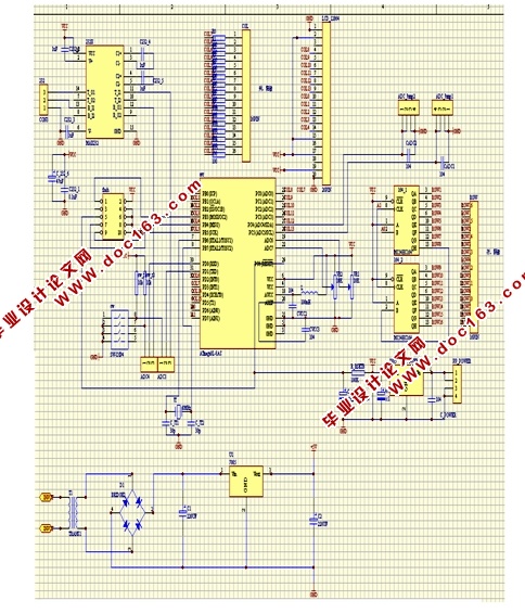 单片机液晶硬件汉字库设计(附程序代码,元件清单)