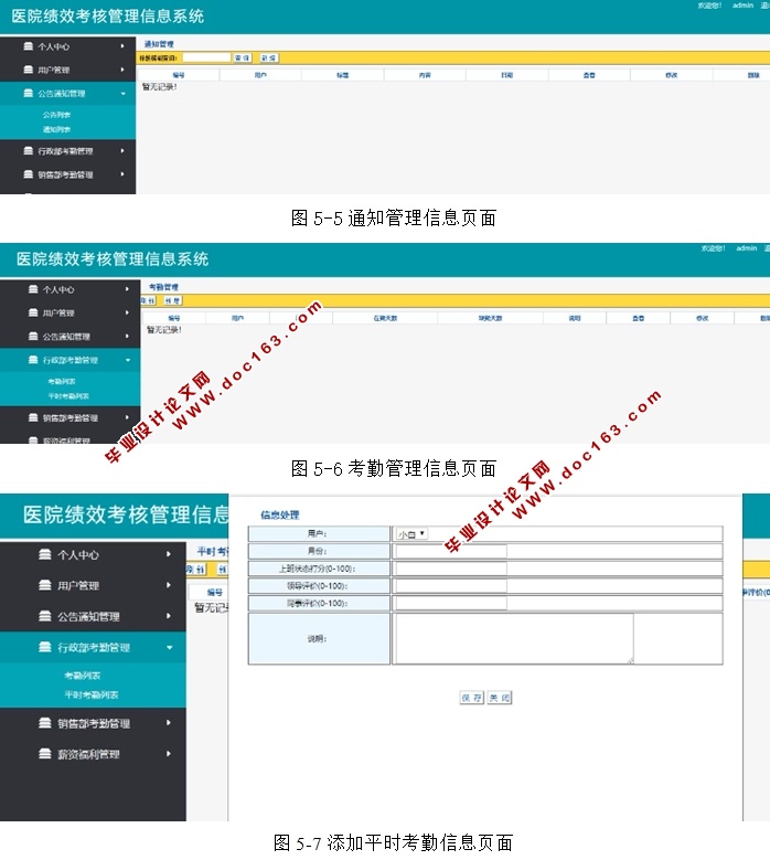 医院绩效考核管理信息系统的设计与实现(Springmvc,MySQL)