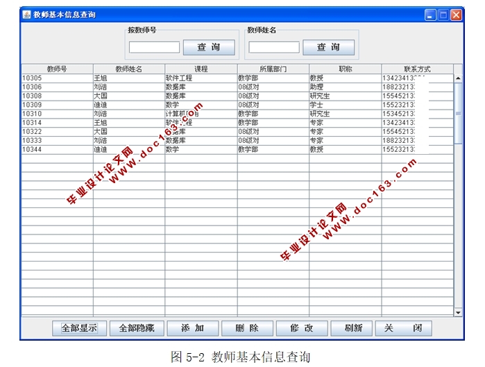 校园教室信息管理系统的设计与实现(Java,MySQL,C/S架构)