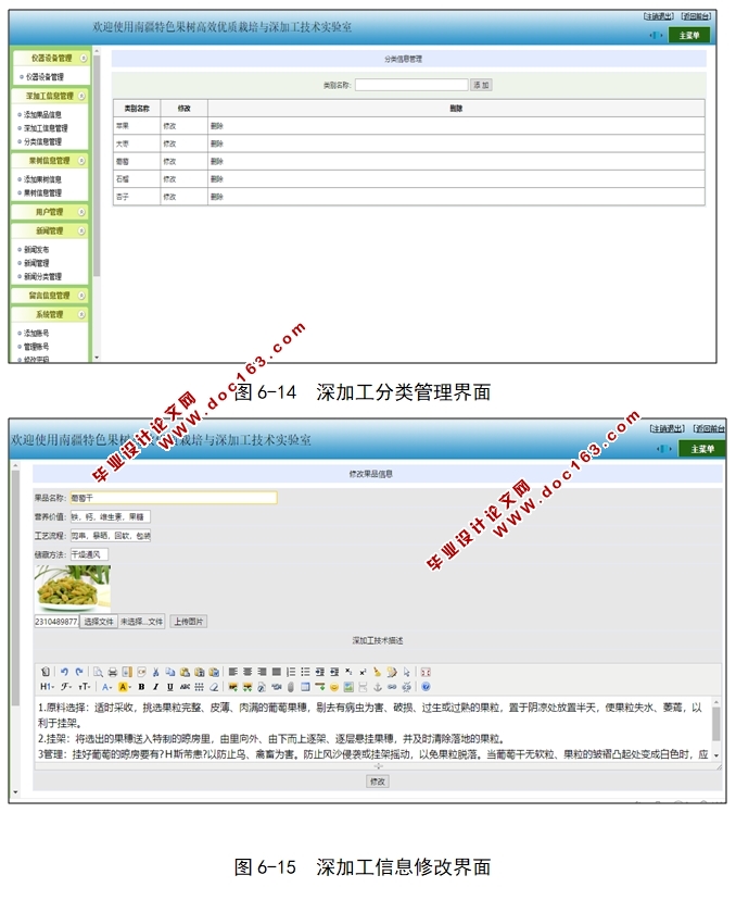 南疆特色果树实验室信息系统设计与实现(ASP.NET,SQL)