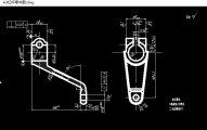 杠杆零件的加工工艺规程与夹具设计(含CAD零件图夹具装配图)(课程设计)