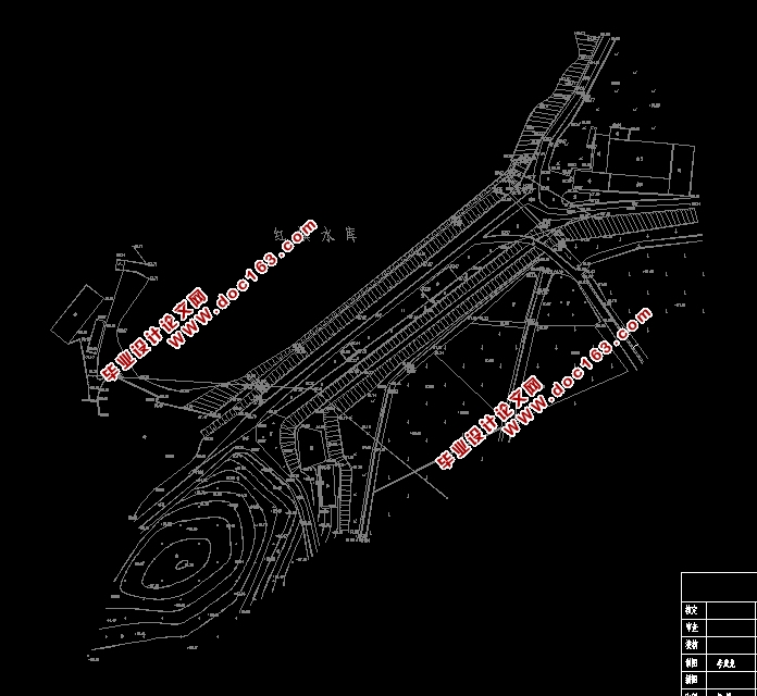 长沙县干杉镇红旗水库除险加固工程设计(含CAD图)