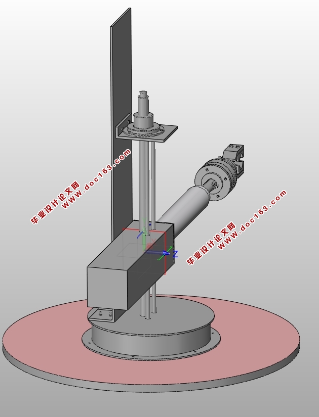液压送料机械手设计运动仿真(含CAD零件图装配图,SolidWorks三维图)