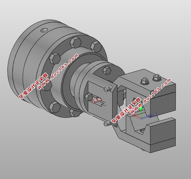 液压送料机械手设计运动仿真(含CAD零件图装配图,SolidWorks三维图)
