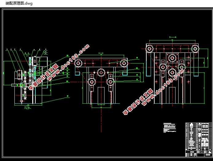 ĳ���Զ���ֱ�����ִ�ϵͳ�������ؼ��㲿�������(��CADͼ)