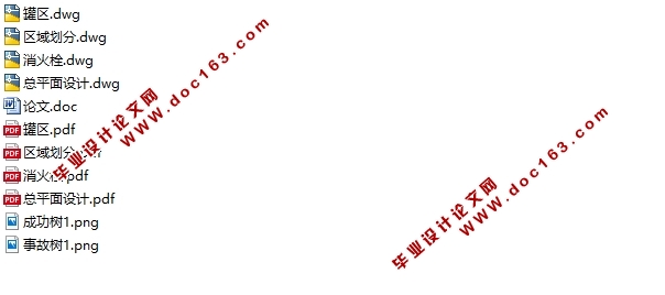 某化工大型贮罐区2X1000立方米甲苯储罐区安全设计(含CAD图)