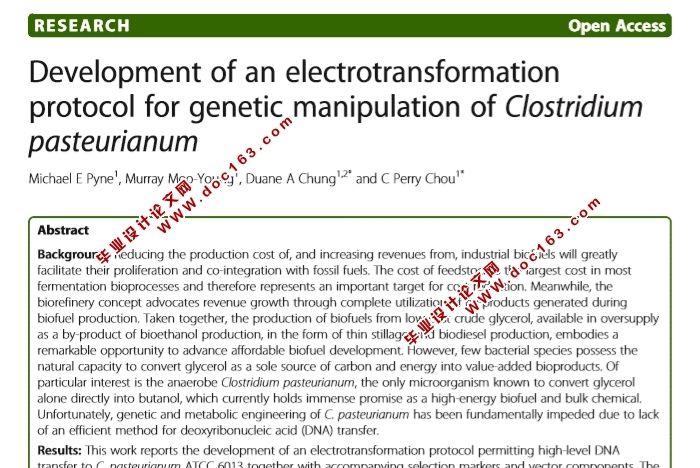 ڰ(Clostridium pasteurianum)Ŵĵת(14000,ӢPDF)