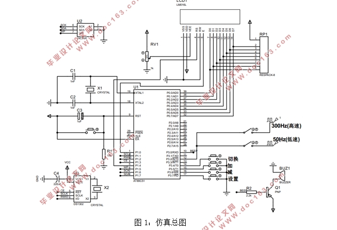 基于单片机的自行车速度里程表设计