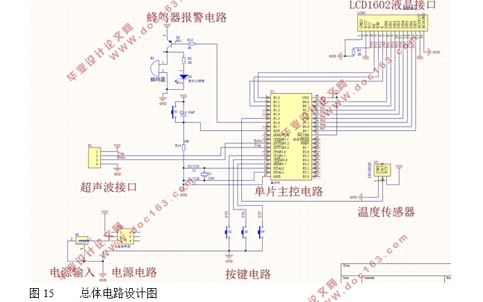 基于单片机的超声波油位测量仪的设计