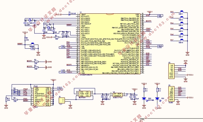 基于STM32单片机的牵引车遥控器及接收器设计(附程序代码)