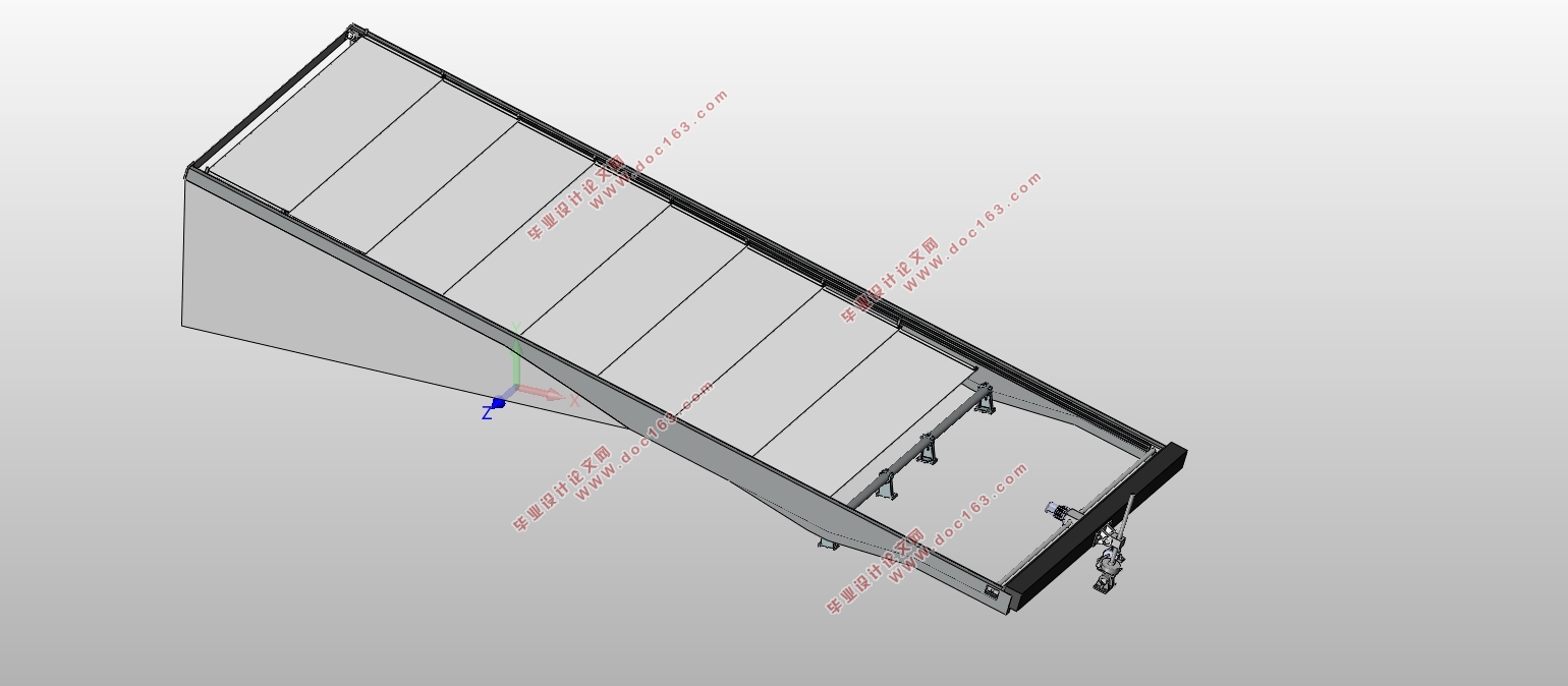地下设施出入口活动顶盖的举升机构设计(含CAD图,SolidWorks三维图)