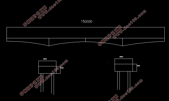 阳新某大跨径桥梁结构设计及计算(40m+70m+40m)(含CAD图)