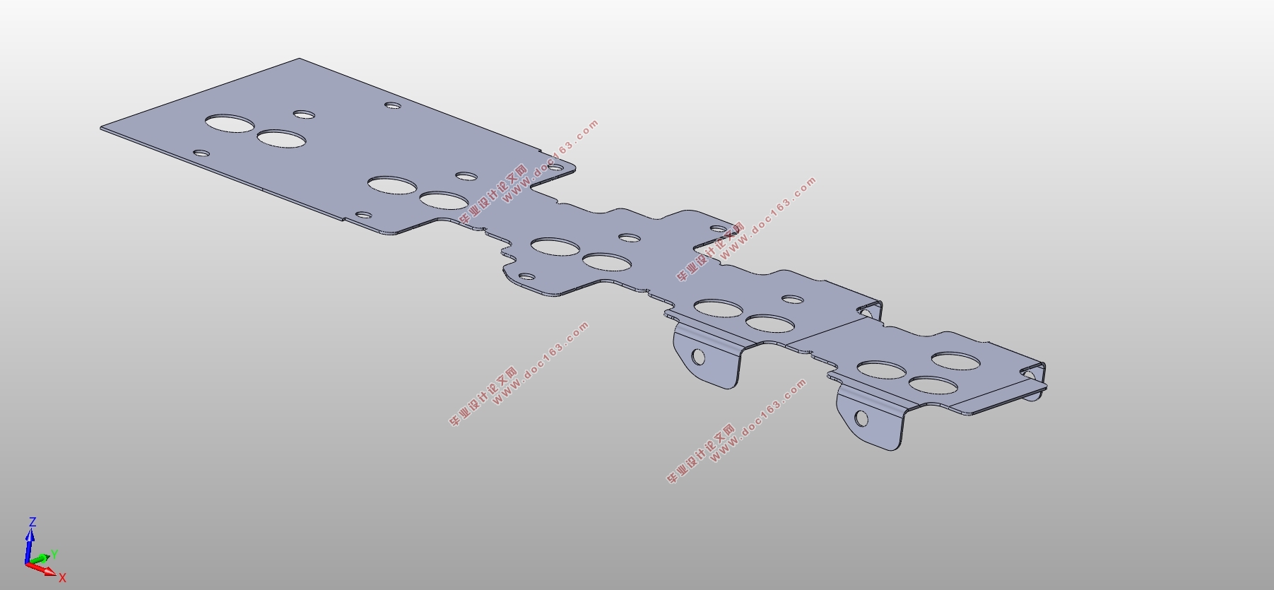 汽车座椅连接件冲压成形工艺分析及模具设计(含CAD图,SolidWorks三维图)