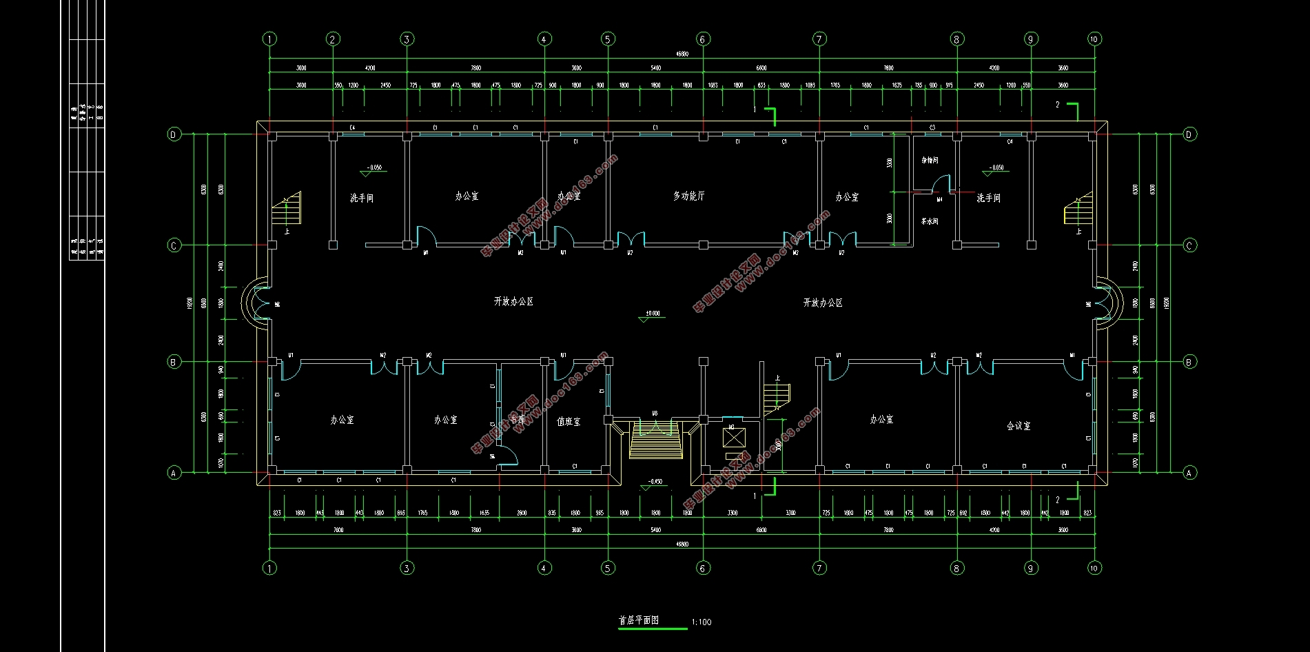 ����5294ƽ��ˮ��������ƹ�˾�ۺ�¥���(����ͼ�ṹͼ)