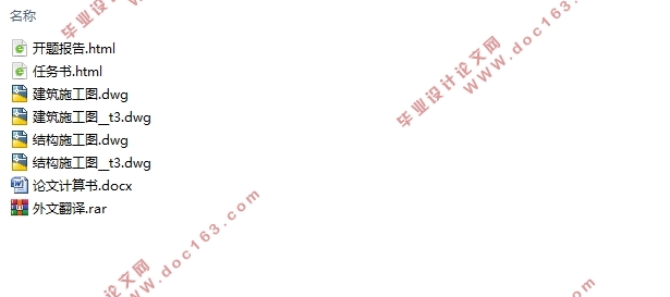 六层2864平米武汉市江夏区鸿达综合楼(底层商铺)设计(建筑图结构图)