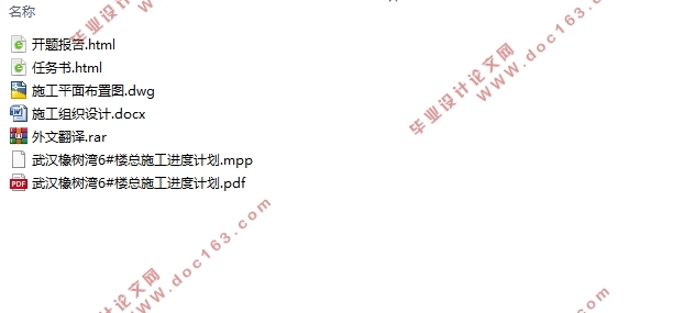 武汉56层146943平米橡树湾6#楼施工组织设计(施工平面布置图)