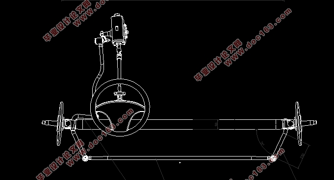 EQ1092F8AD型长头柴油载货汽车转向系统设计(含CAD图)